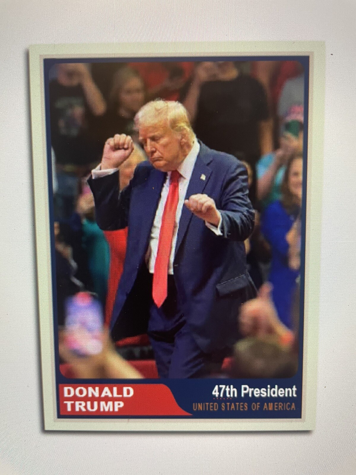 Donald Trump 2024 “47“ Custom ACEO Card Dance