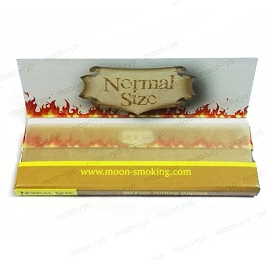 Moon Ultra Thin Rolling Papers Single Wide 50 Lvs *Great Prices & FAST USA SHPN*