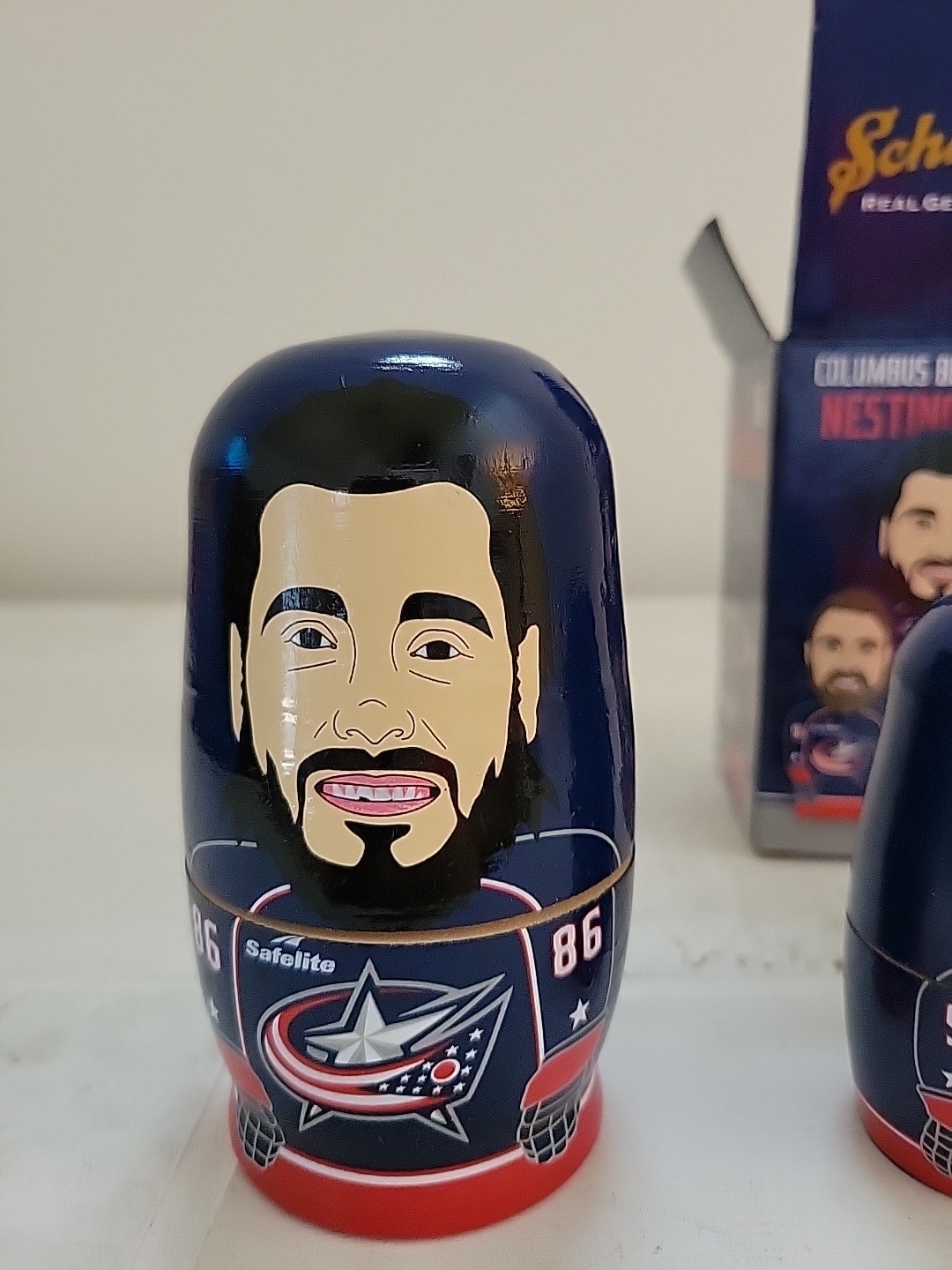 Columbus Bluejackets Nesting Dolls. 2023 Success Brands. Schmidt’s Restaurant.