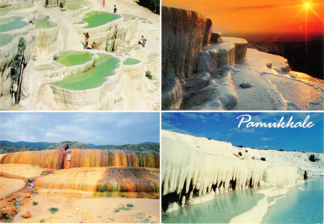 HQ – Postcard XXL, neu ungelaufe – Denizli – Pamukkale – The Travertines