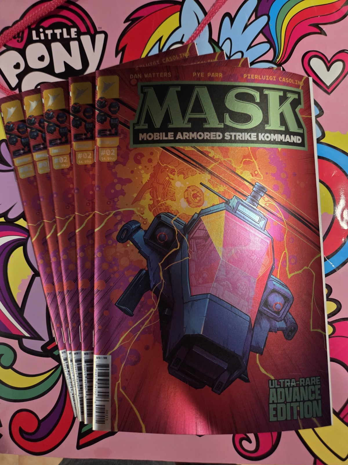 M.A.S.K. #2 Advance Edition Foil Variant Cover Blind Bag Exclusive