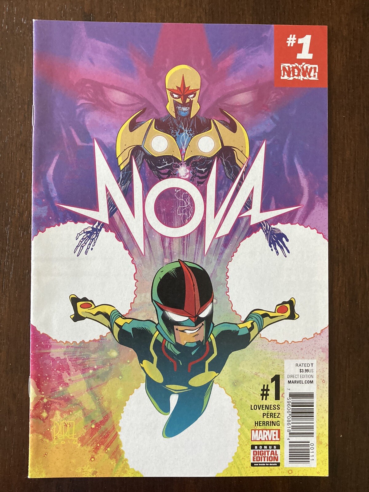 Nova #1 (Marvel NOW!) Loveness Perez Herring 2017 NM