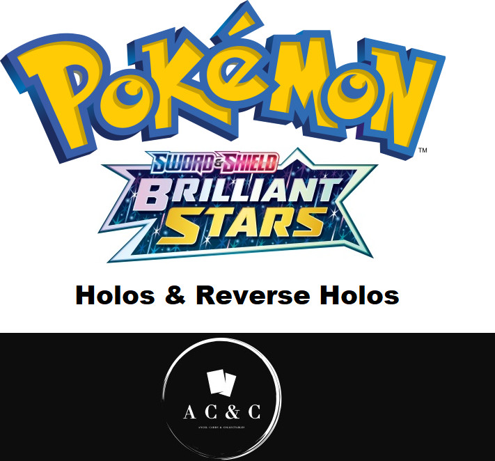 BRILLIANT STARS- HOLO & REVERSE 50% OFF 8 OR MORE!!