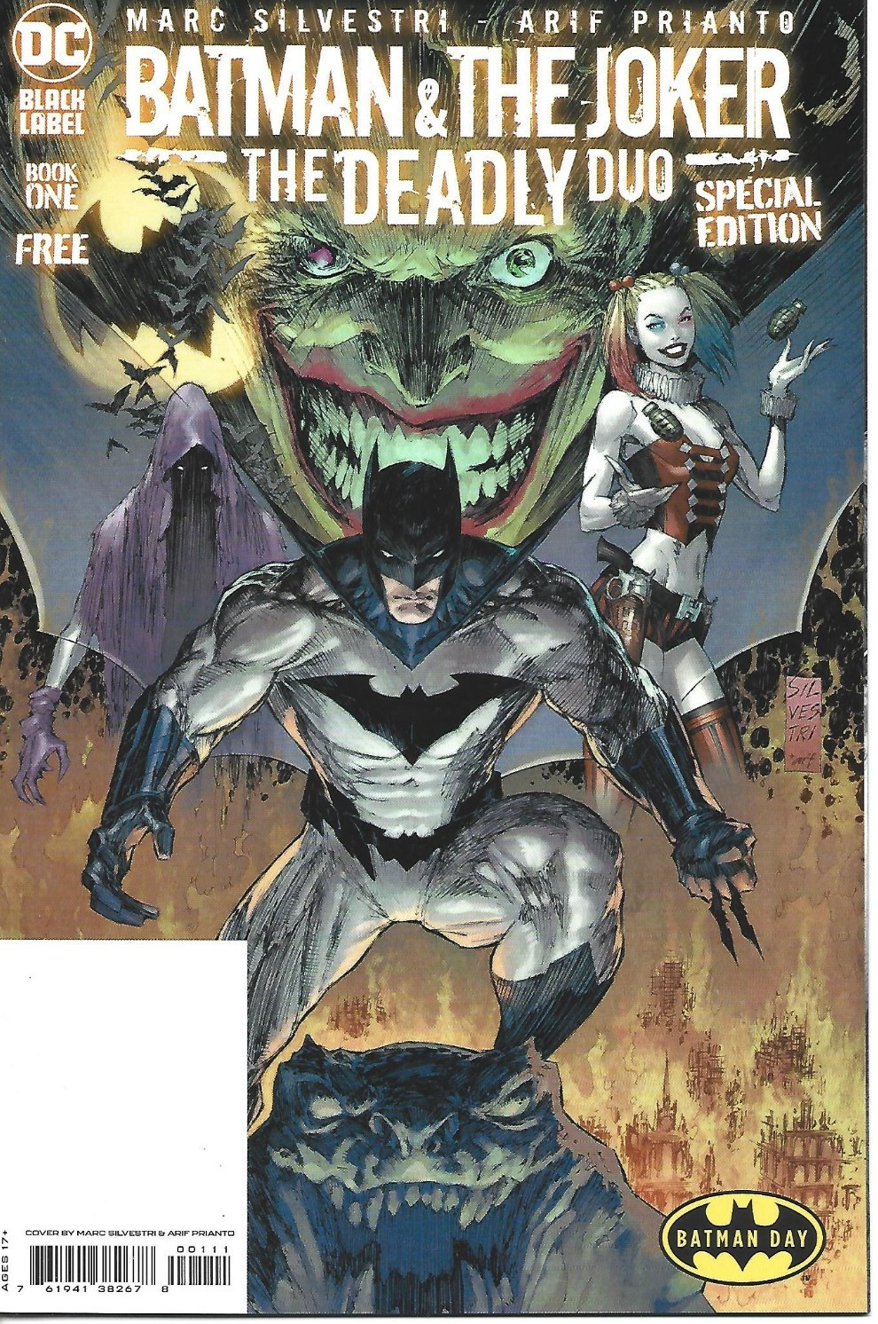 BATMAN AND THE JOKER THE DEADLY DUO #1 BATMAN DAY SPECIAL EDITION #1 DC 2023 B/B