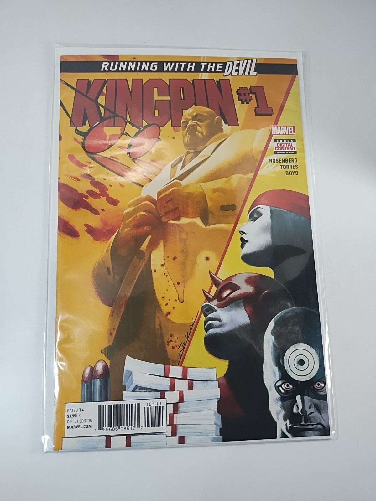 Kingpin #1 Comic Book (2017) Running With The Devil {Carded & Bagged}