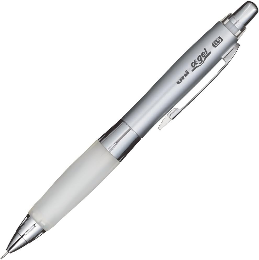 Uni Alpha-Gel Shaker Mechanical Pencil – 1 Count (Pack of 1), White