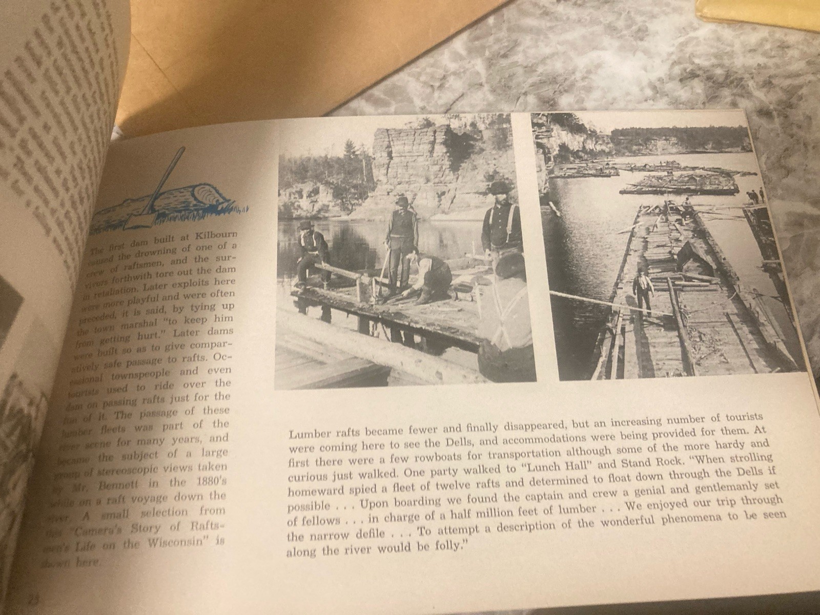 Huge Lot Wis. Scenic Sites Scrapbook Album Postcards Duck Tours Mixed 1950’s Etc
