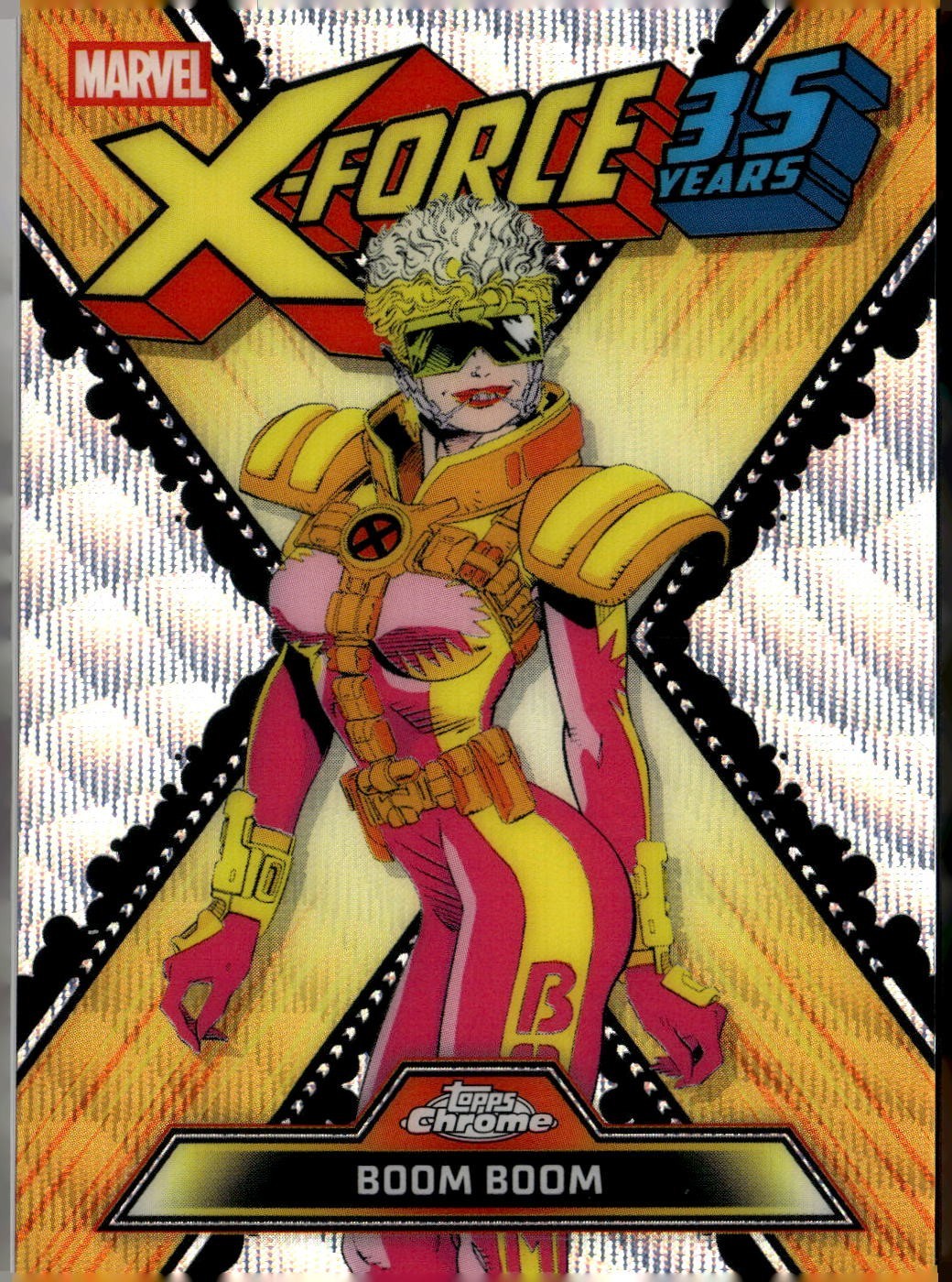 Topps 2026 Chrome Marvel X-Force 35 Years Insert Boom Boom XF-03 Trading Card!!!