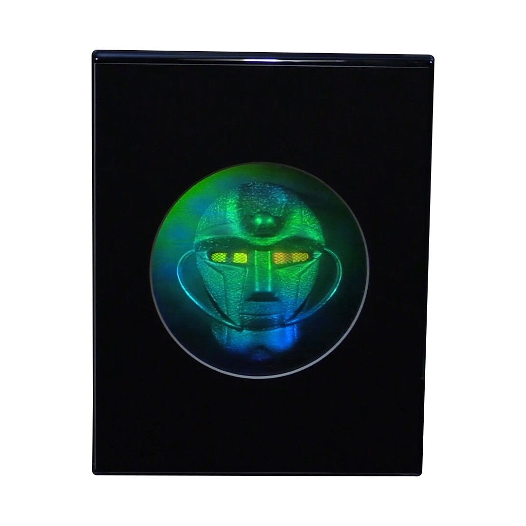 3D Space Mask Hologram Picture (DESK STAND), Collectible EMBOSSED Type Film