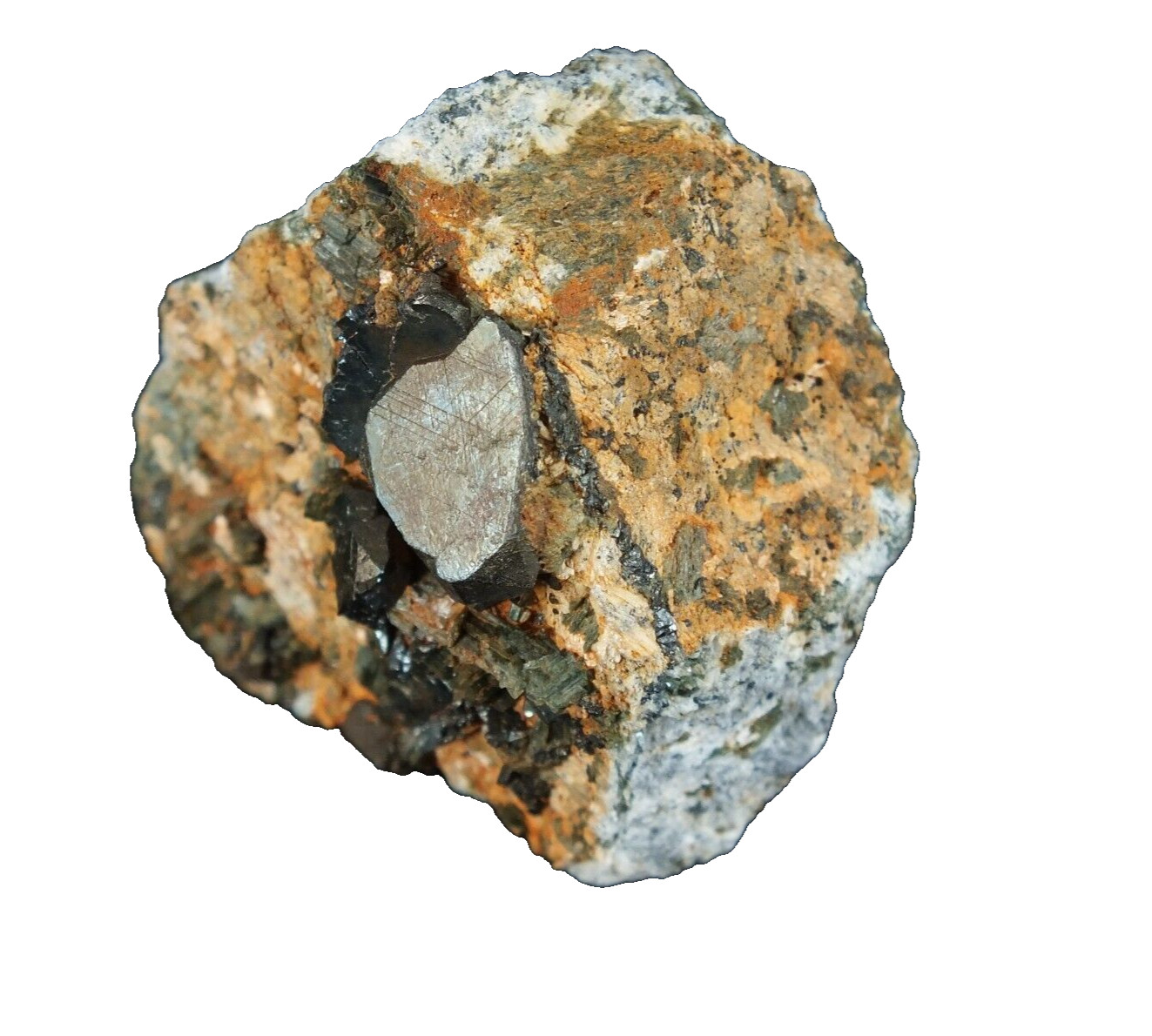 Ilmenite Ps. Hematite Arkaroola Flinders Ranges Sth Australia (EA8990)