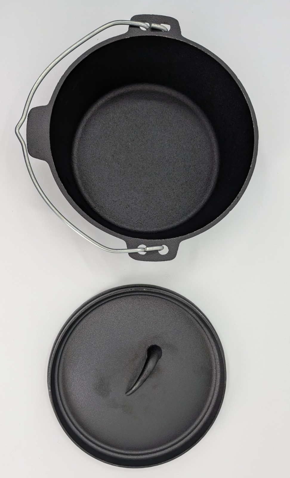 Mega Chef Pre-Seasoned Cast Iron Skillet Set – 4 Pieces (Heavy Duty)
