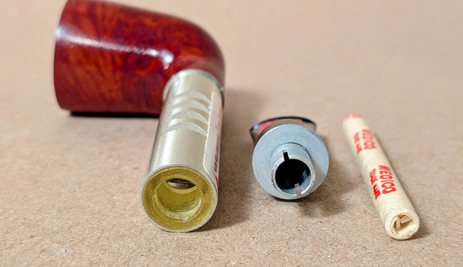 NOS Medico Ventilator Briar Pipe