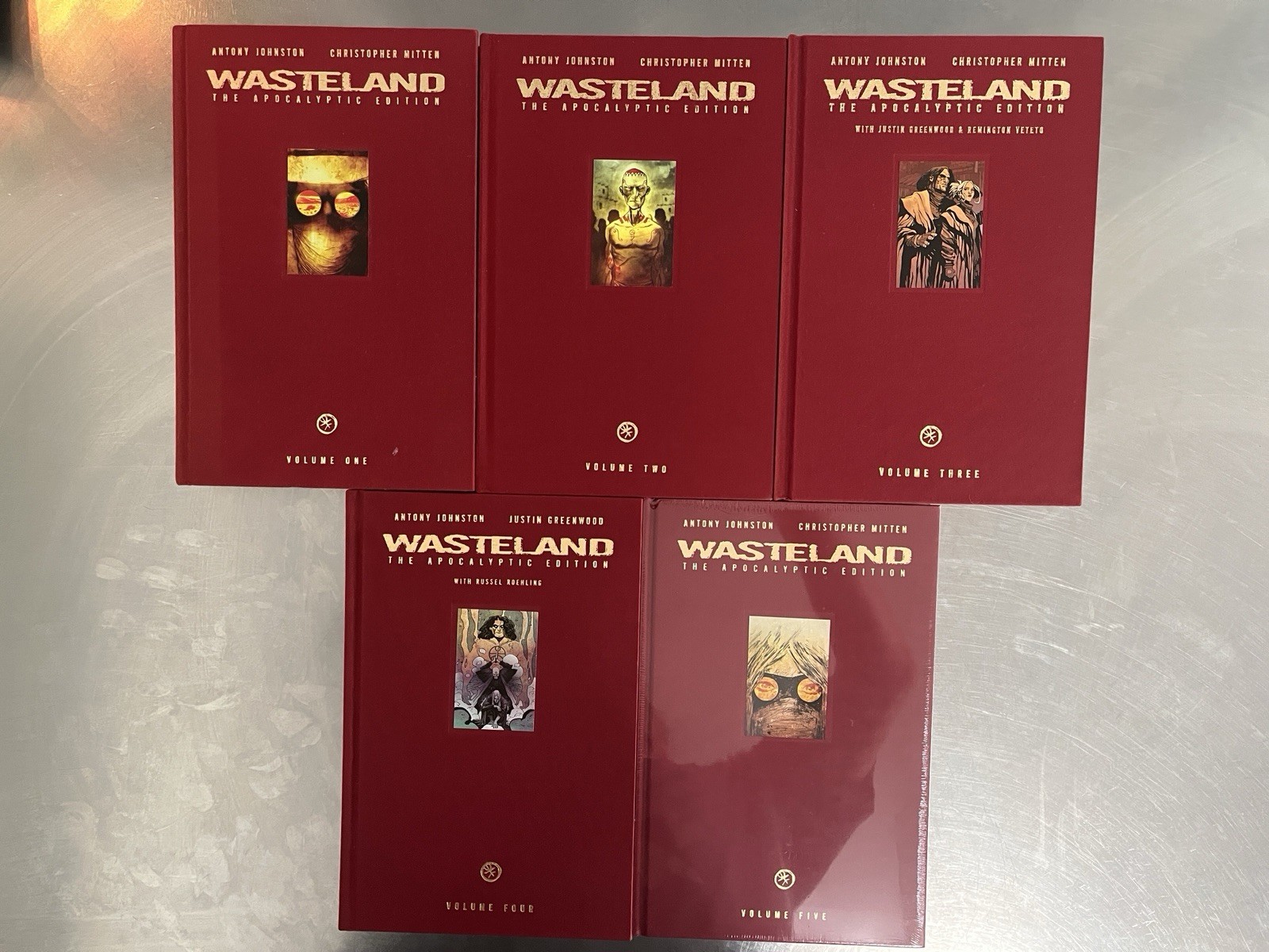 Oni Press Wasteland: The Apocalyptic Edition HC Vol 1-5 Set Johnston Mitten