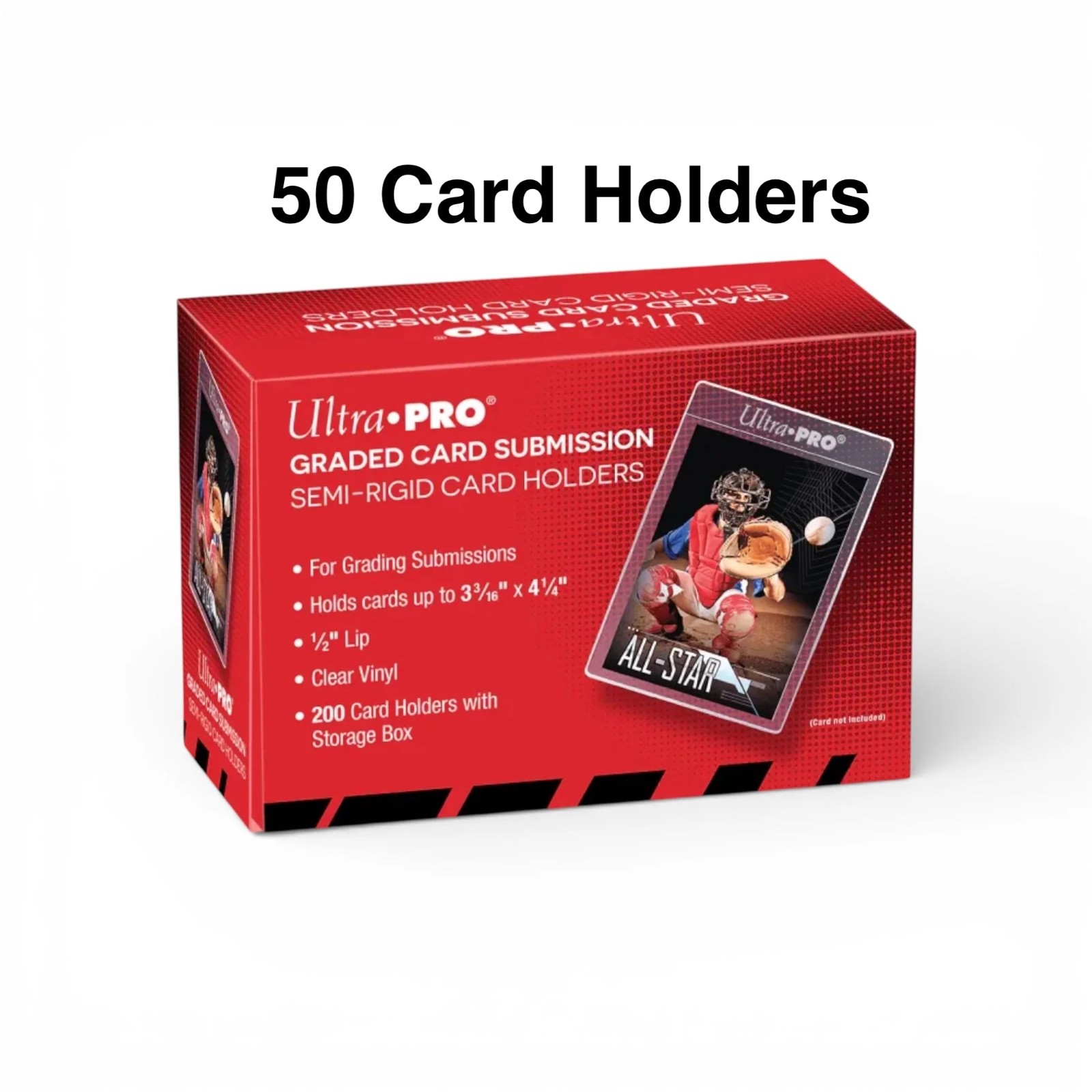 Ultra PRO Graded Card Submission PSA Semi Rigid Card Holder Cards Toploader