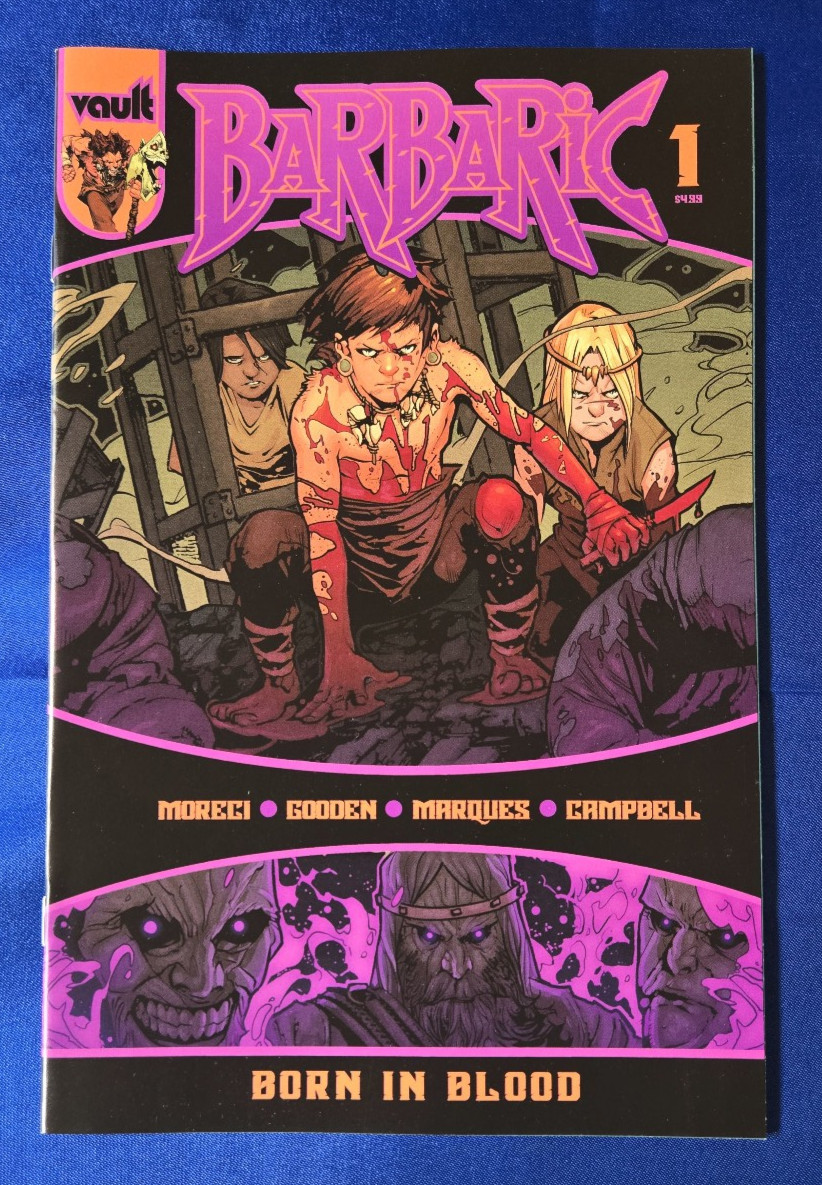 Barbaric Born in Blood #1 (2024) Vault Comics Cover A – HIGH GRADE