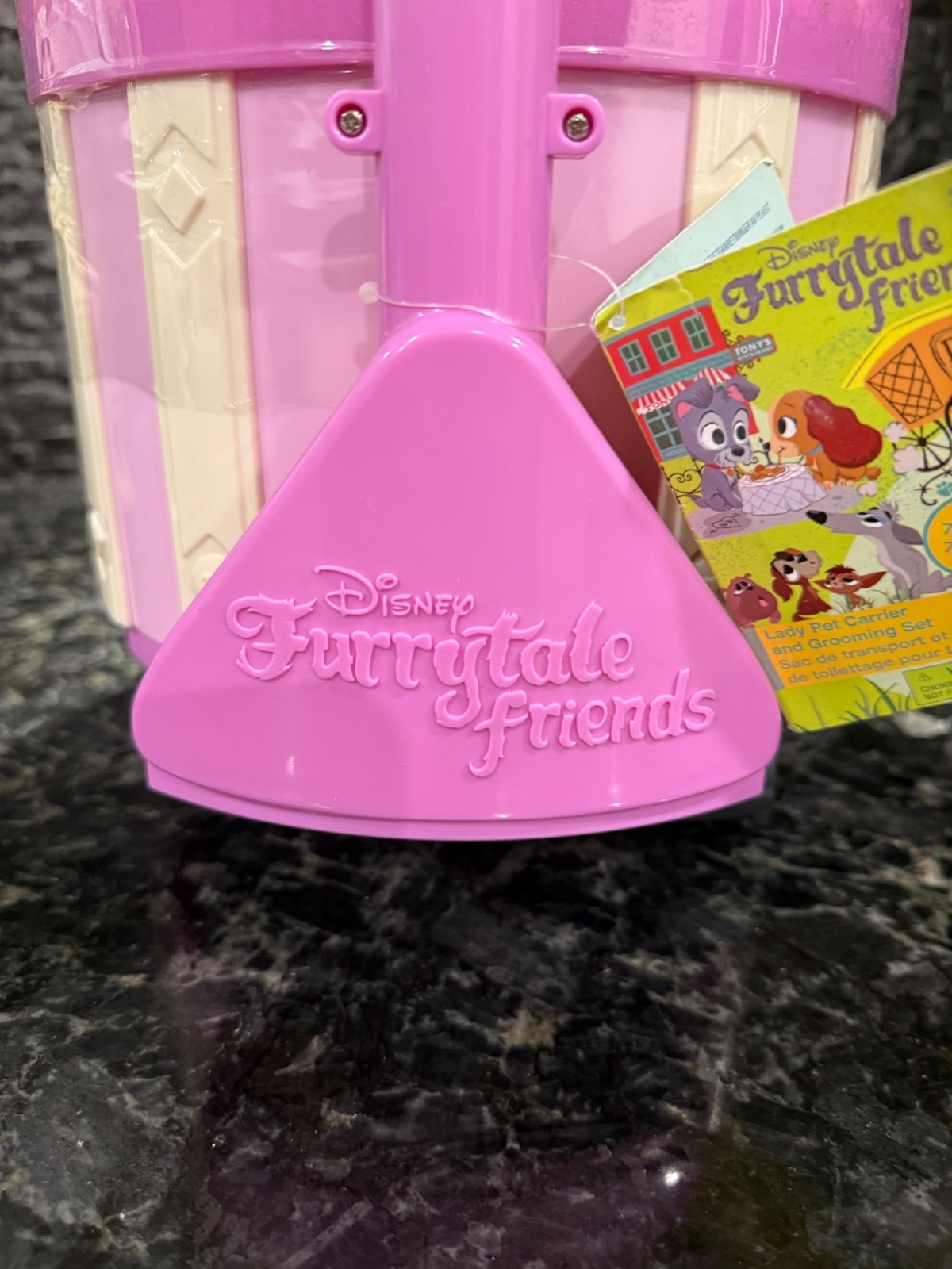Disney Furrytale Friends Lady Pet Carrier & Grooming Set NEW Sealed NOS Rare