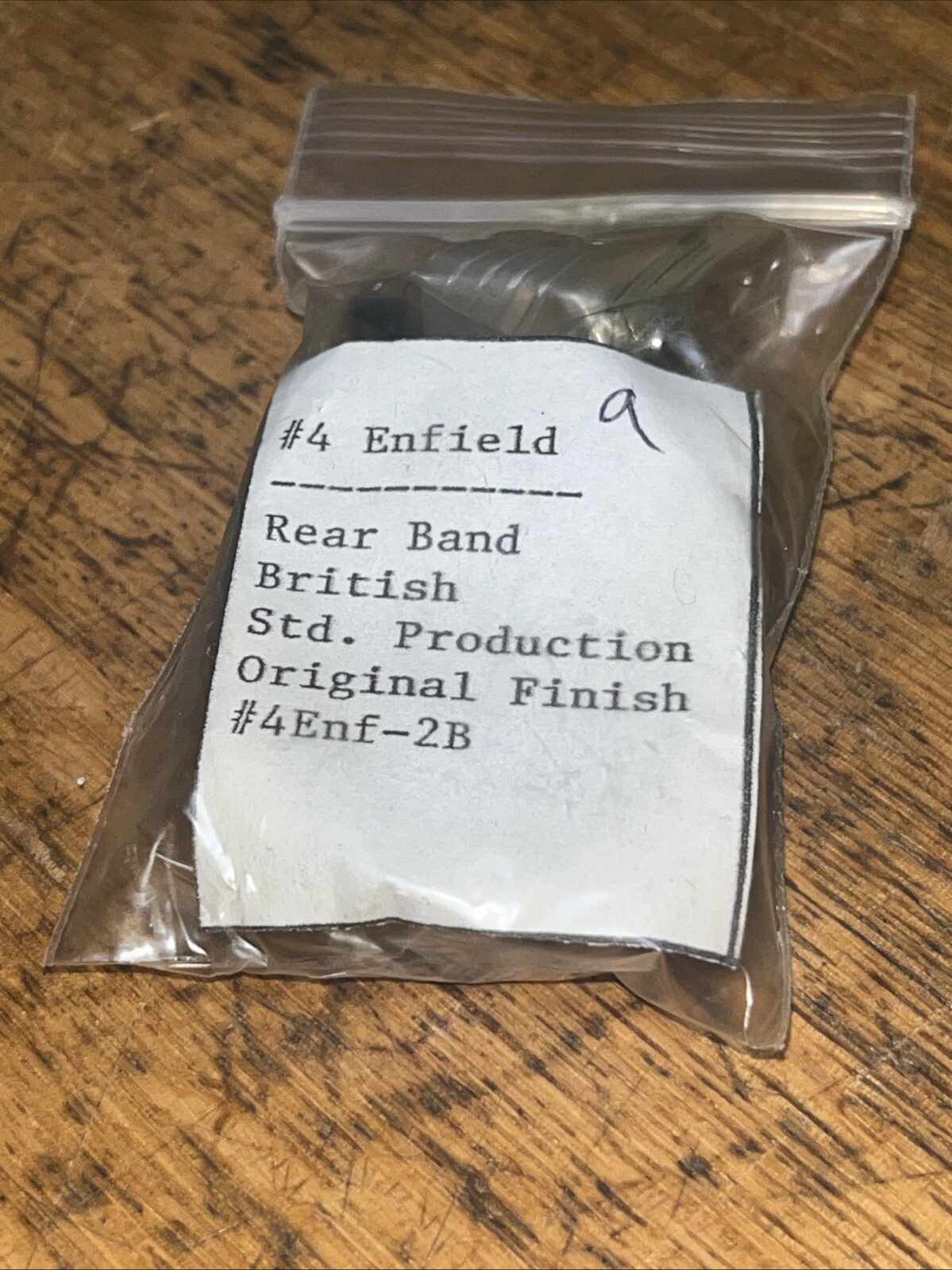 Enfield No4 Rear / Bottom Band Unmarked Nice Condition Surplus