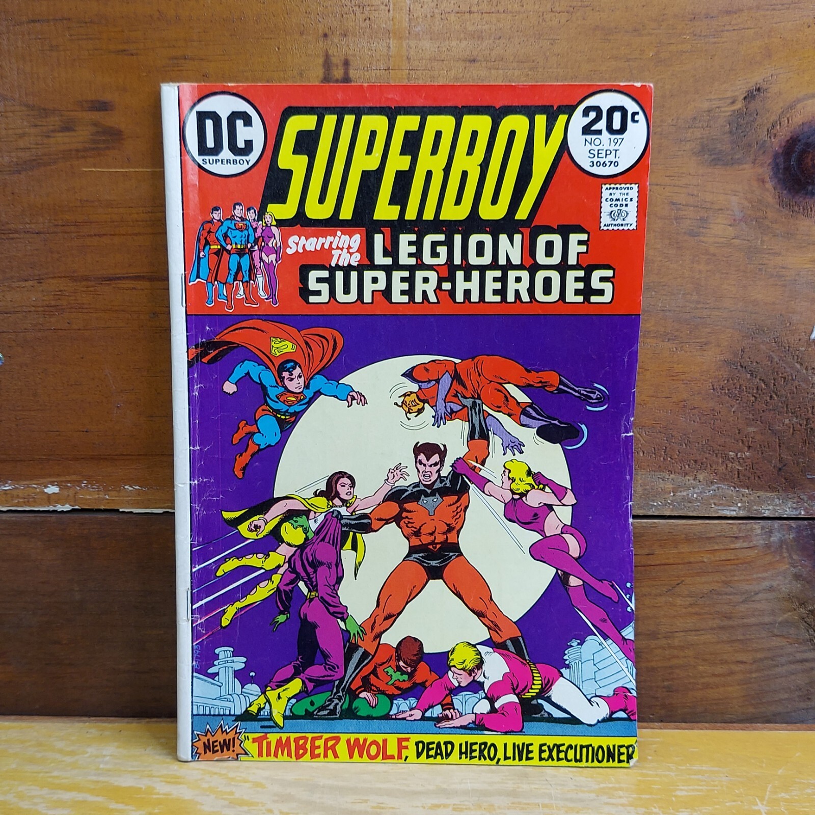 1973Superboy #197 DC comic 1st Legion of Superheroes in title See All Photos