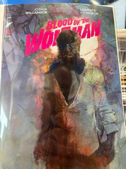 Blood Of The Wolf Man #1 – Bill Sienkiewicz – Clobberin’ Comics SDCC Exclusive