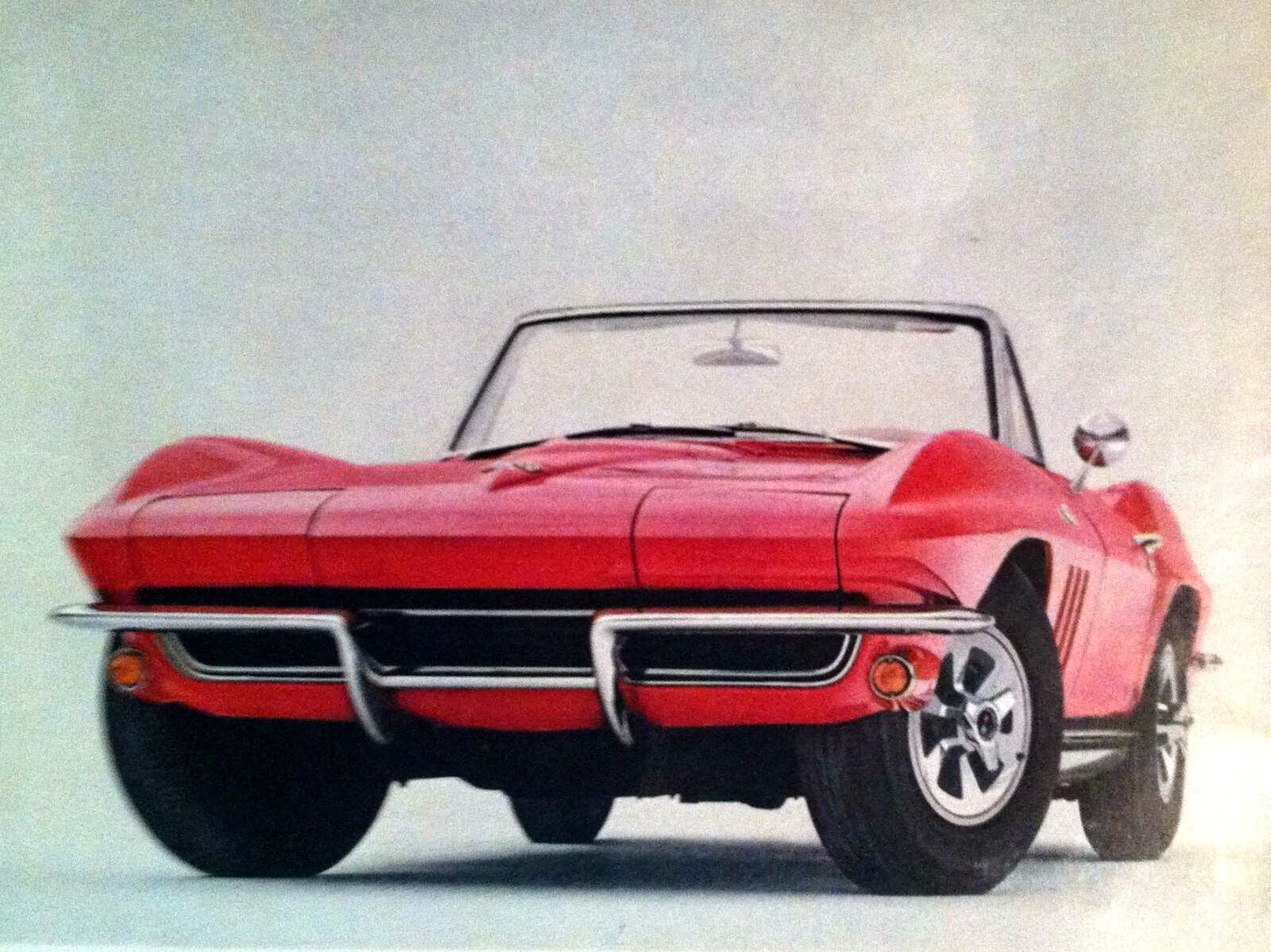 *Ready to Display*1965 Chevrolet Corvette Sting Ray Convert*Original*ad print c