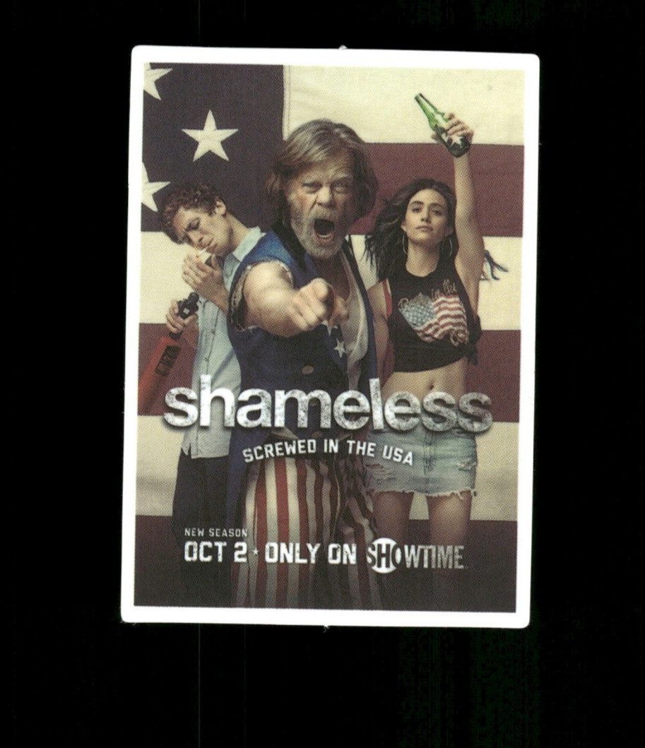 2″x3″ Shameless Sticker Shameless Decal Shameless TV Series Shameless Series