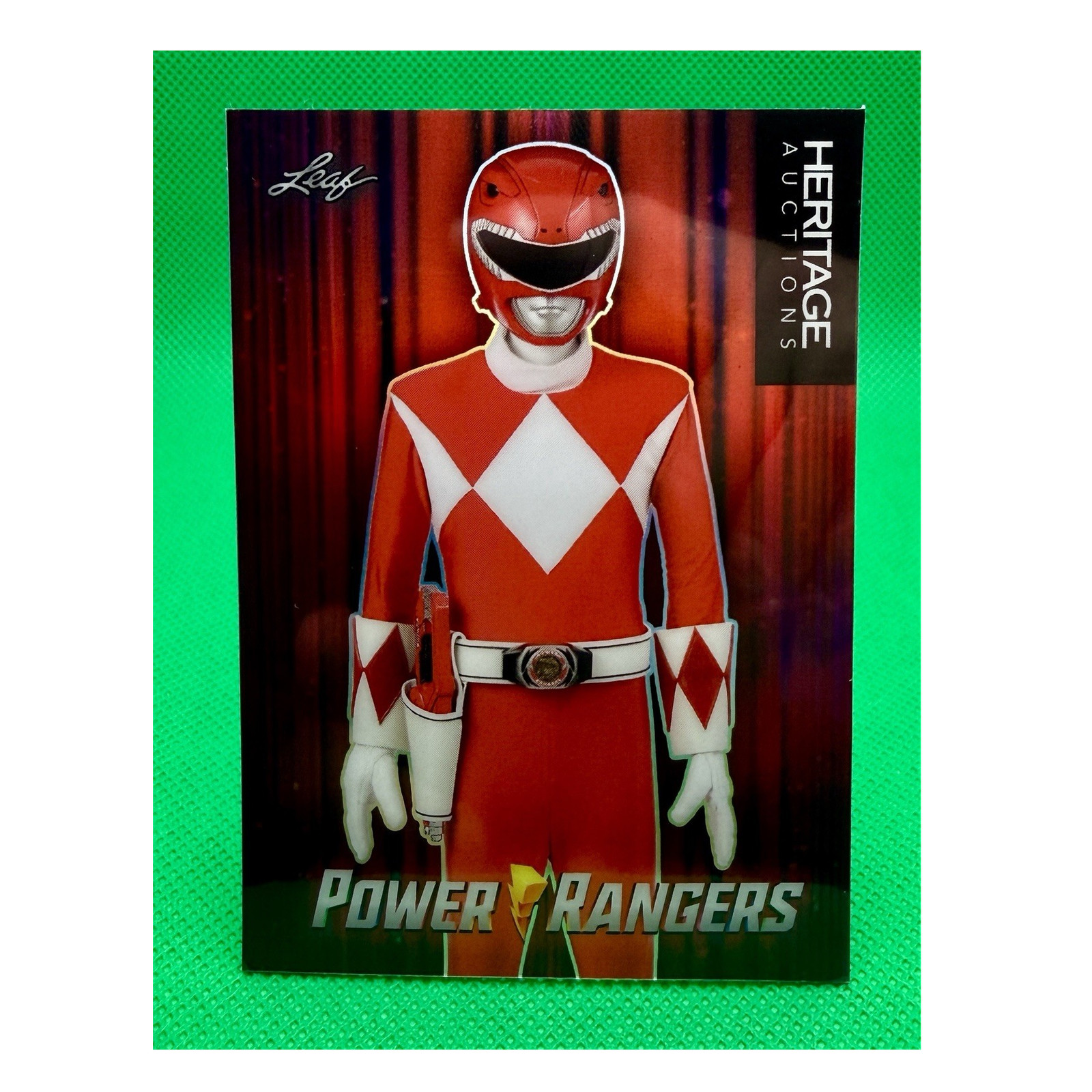 Leaf Power Rangers Once and Always Hero Costume Promo Red & Yellow Ranger /500