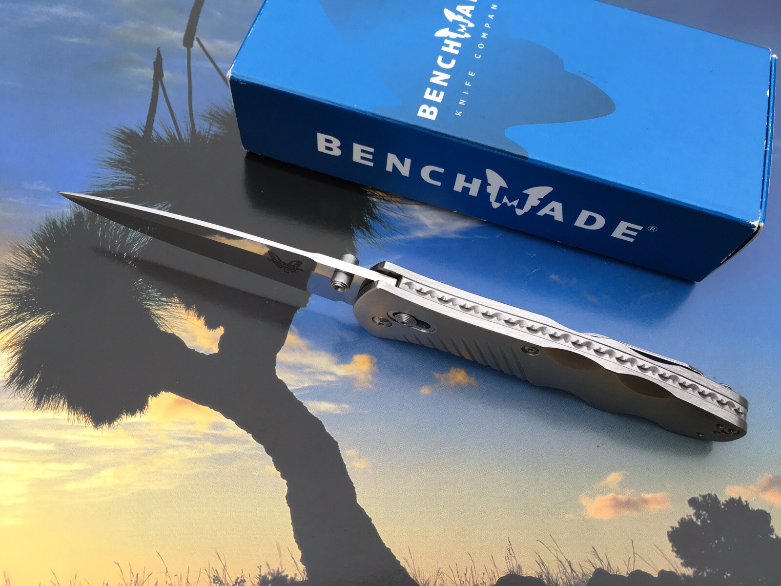 BENCHMADE 780 AXIS, LINERLESS OSBORNE DESIGN 154CM BLADE 0036/1000 USA