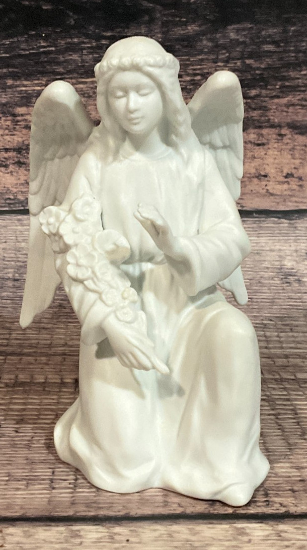 Homco Home Interiors White Bisque 5614 5599 5115 5616 Nativity Retired 1980s EUC