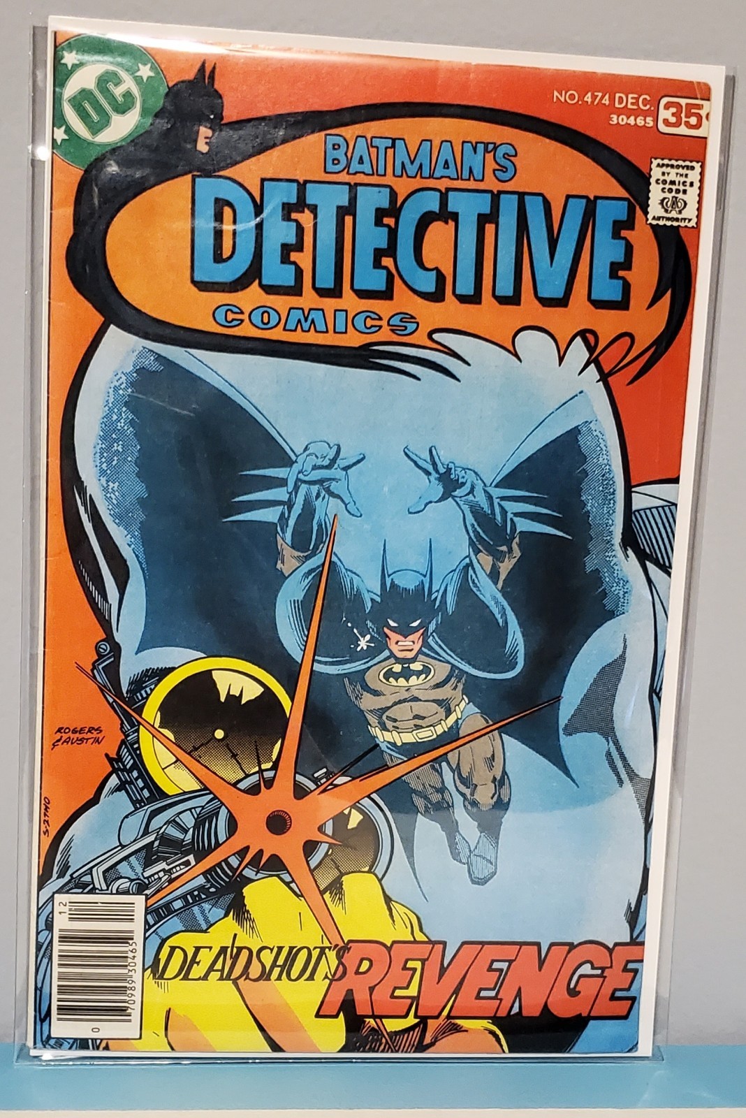 Detective Comics #474 1st Bronze Age Deadshot DC Comics 1977