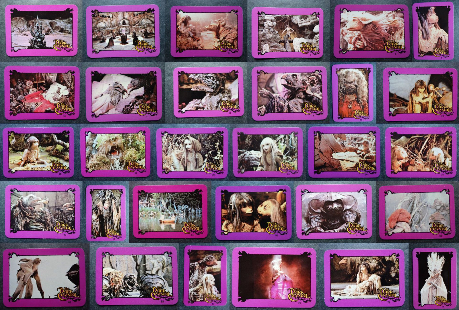 1982 Donruss The Dark Crystal Trading Card Complete Your Set You Pick List