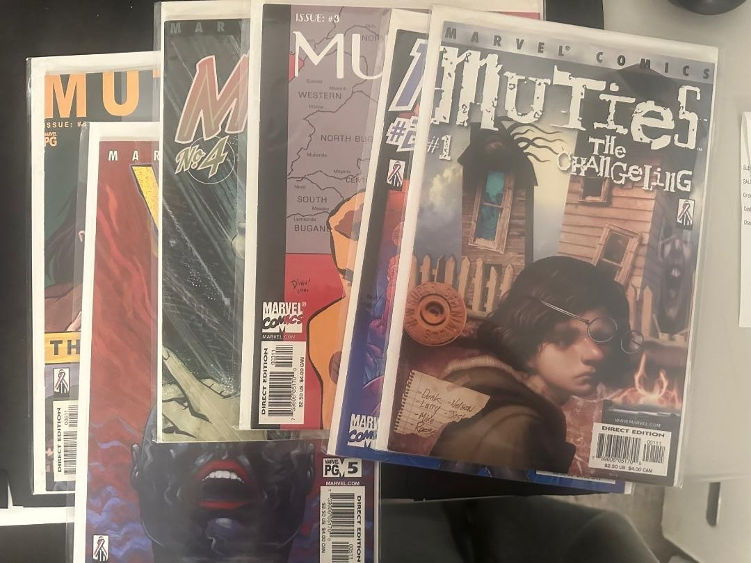 Muties #1-6 complete set Marvel Comics X-Men