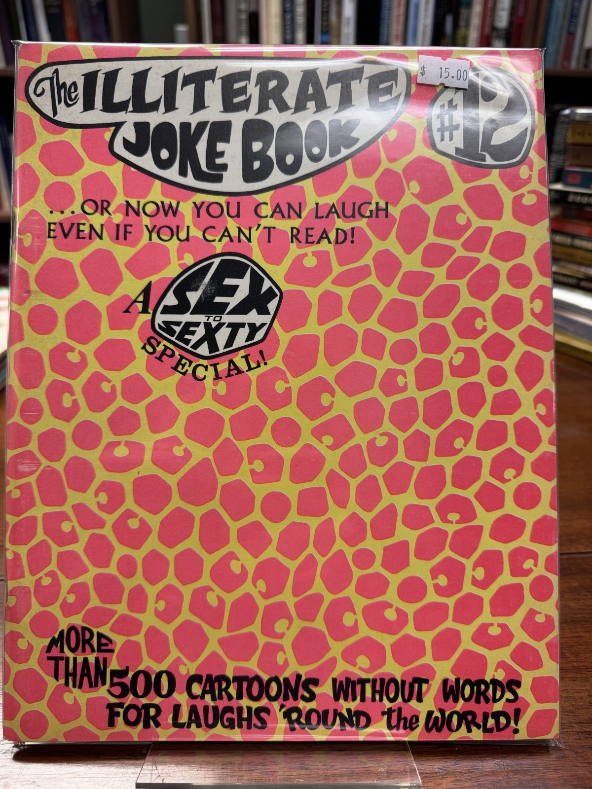 Sex to Sexty #12 The Illiterate Joke Book SRI 1971 Adult Comic Magazine
