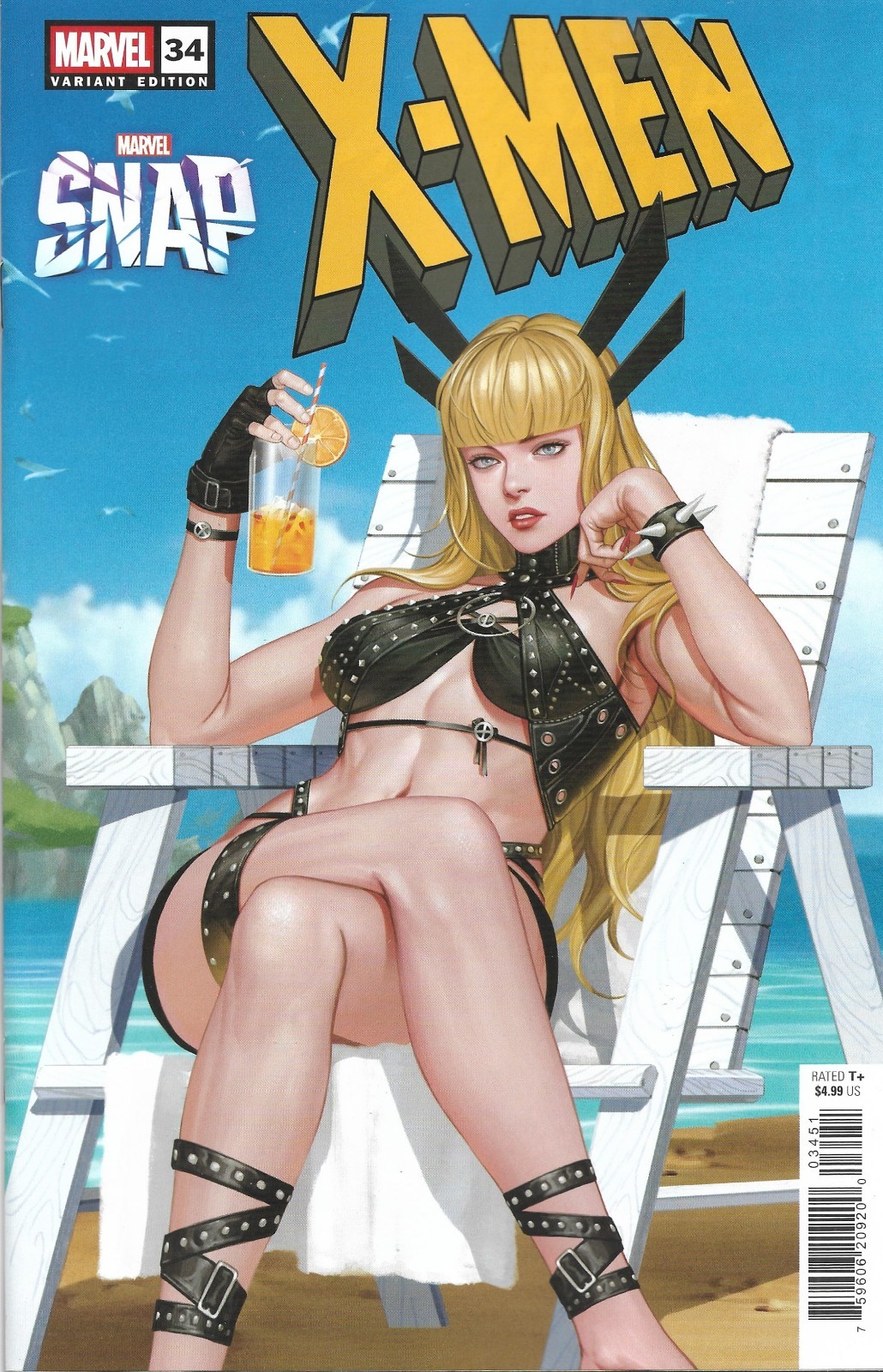 X-MEN #34 INHYUK LEE MARVEL SNAP SWIMSUIT VARIANT (MARVEL COMICS 2026)