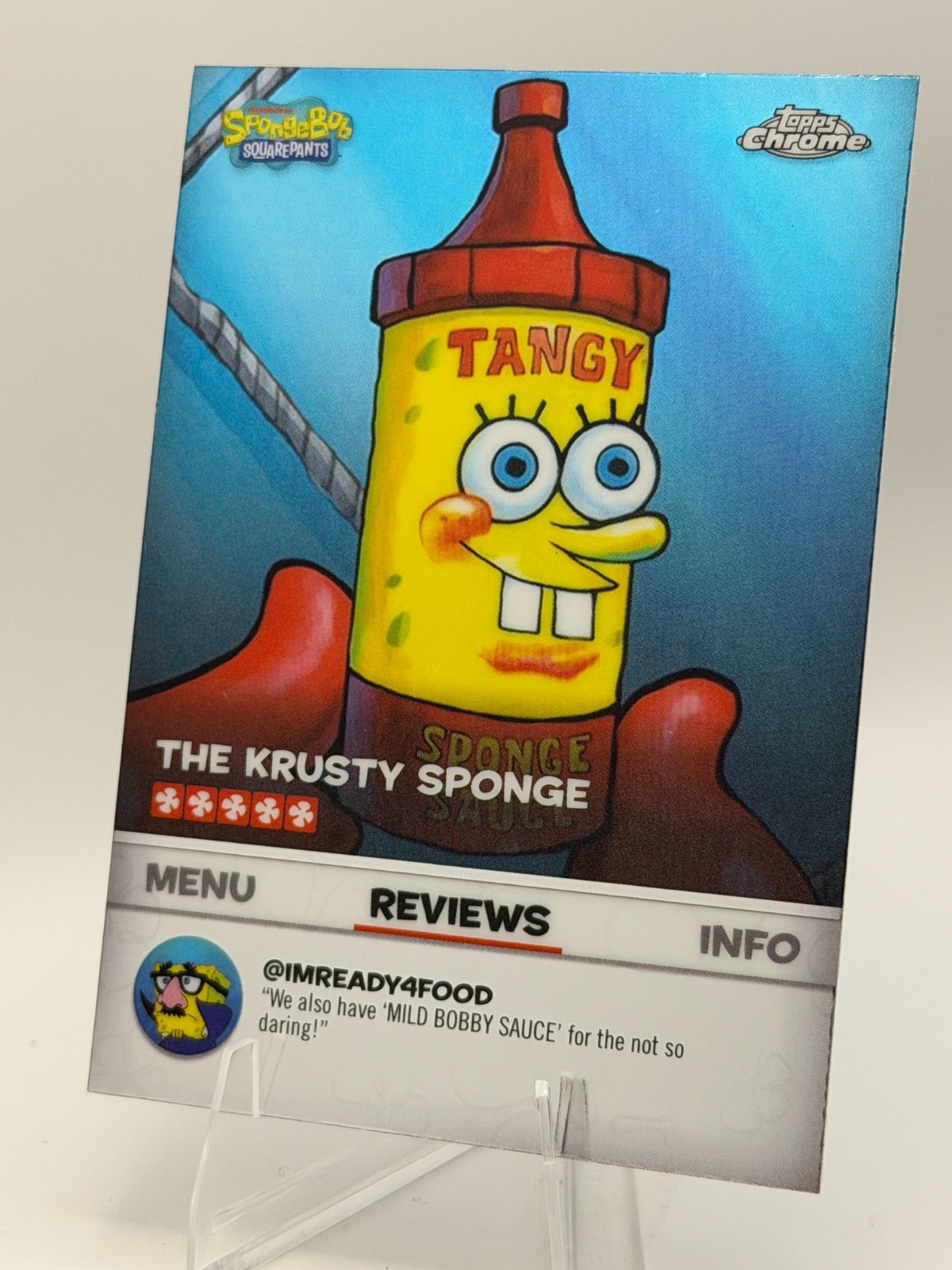 2025 TOPPS CHROME SpongeBob SquarePants ~INSERT CARDS~25th~SONGS~REVIEWS U PICK