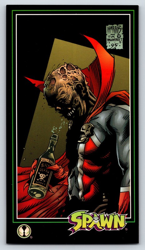 #70 Rough Camaraderie – 1995 WildStorm Spawn Widevision POOR CONDITION