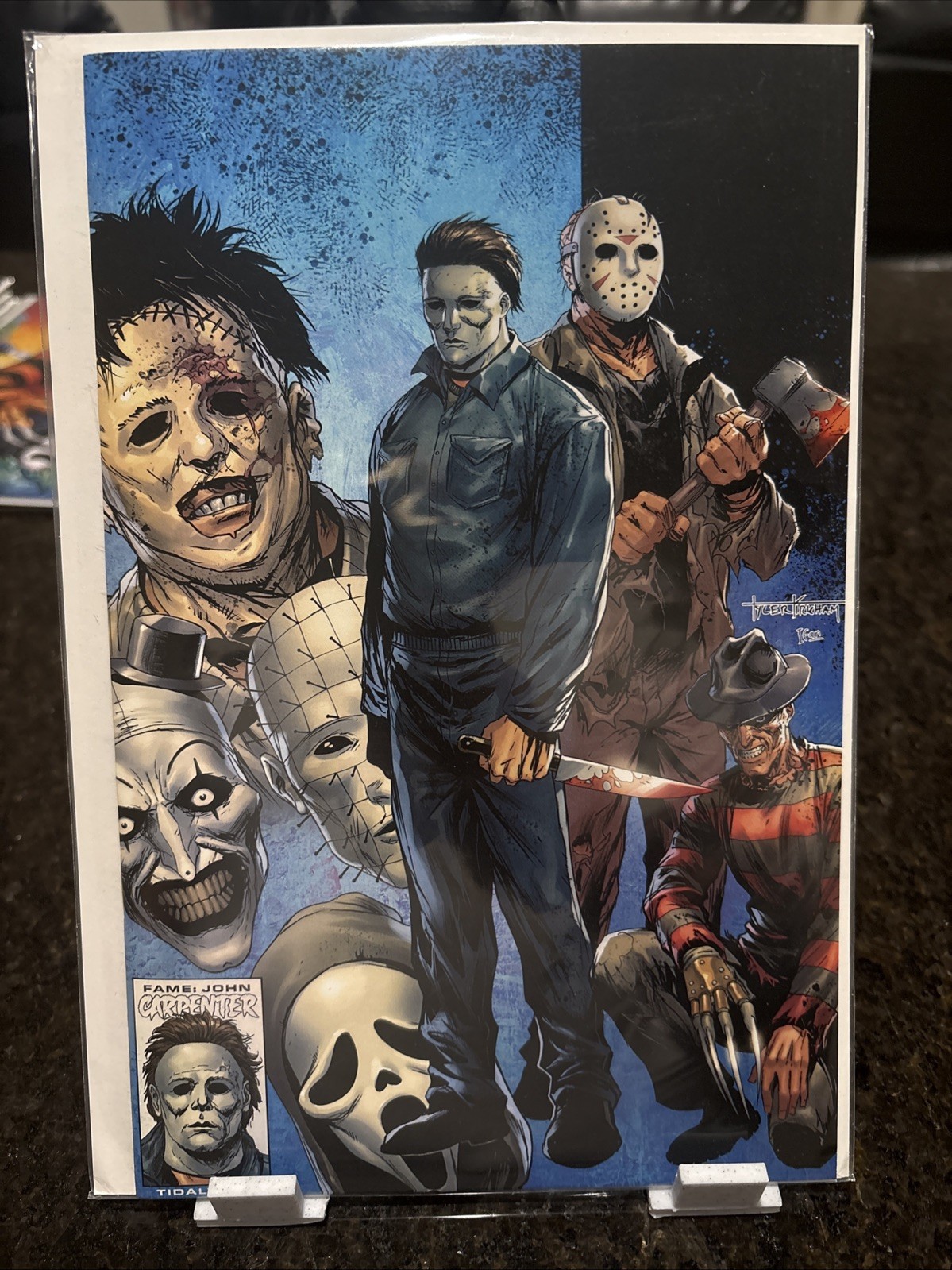 FAME: JOHN CARPENTER TYLER KIRKHAM VIRGIN LIMITED TO 250 DALLAS FAN EXPO