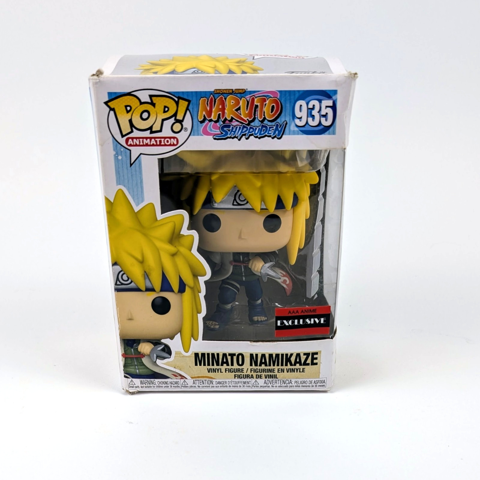 Funko CHASE Minato Namikaze 935 Naruto Shippuden AAA Exclusive – NEW