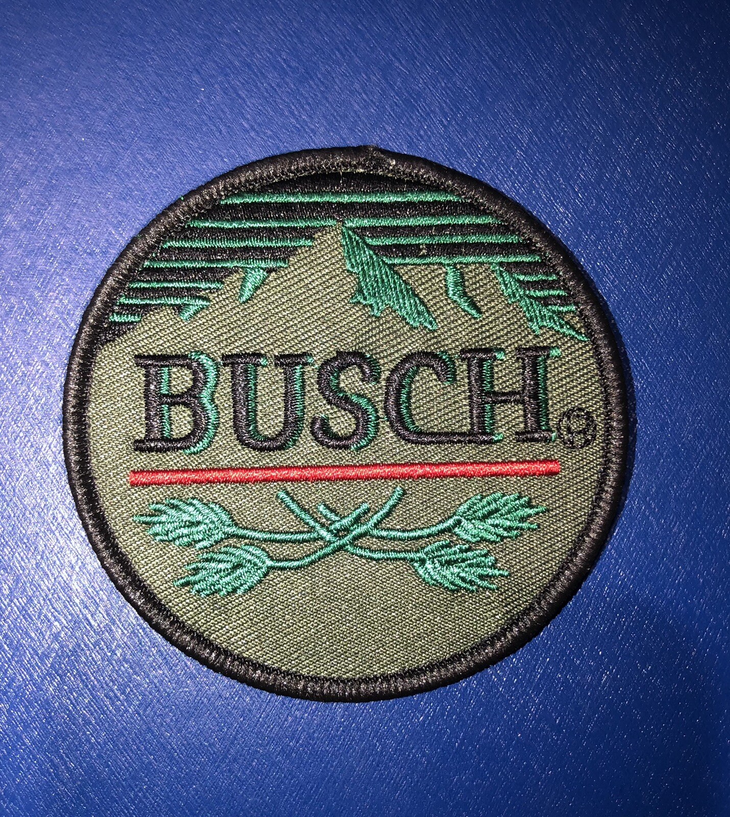 Busch Beer Iron On Patch 3”