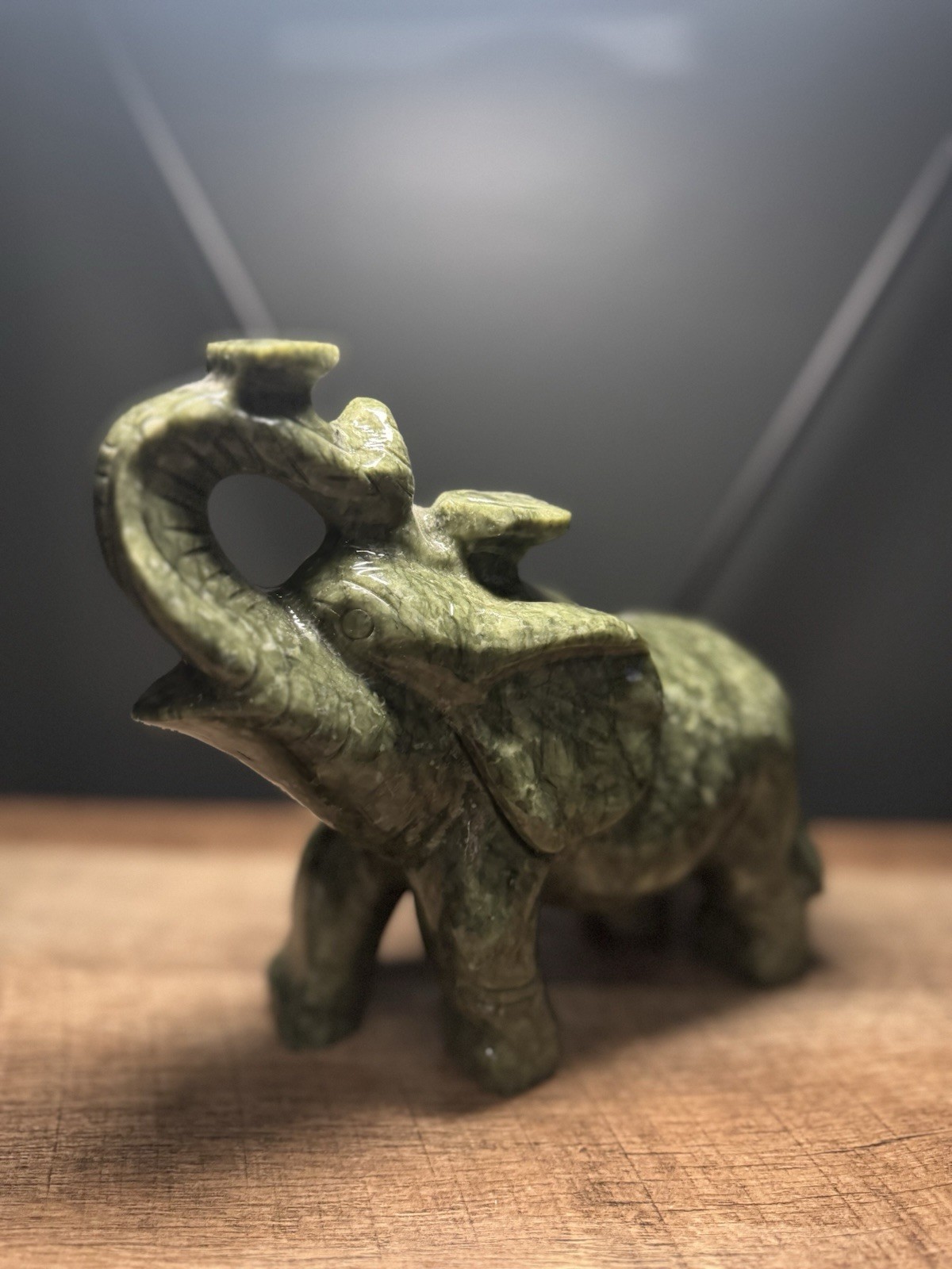 Green Jade Elephant