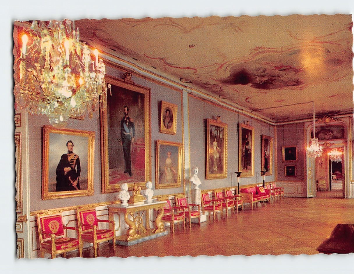 Postcard Bernadotte Gallery Royal Palace Stockholm Sweden