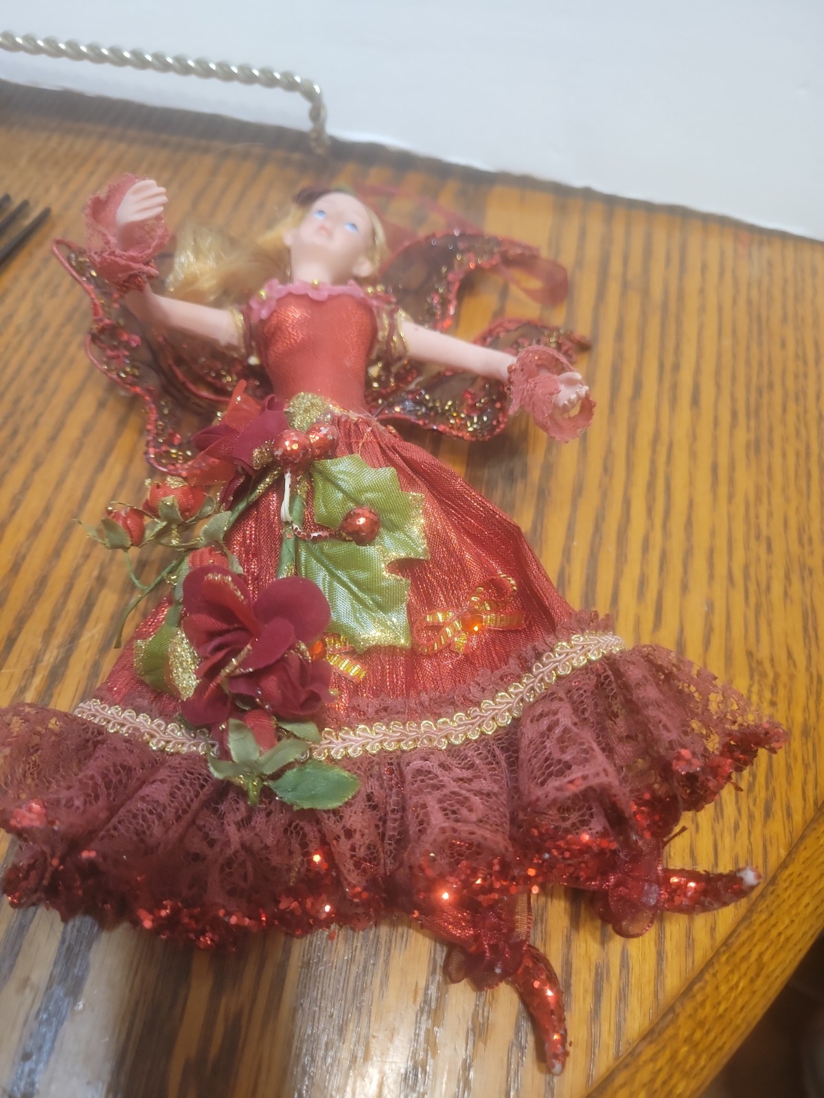 Fairy Red Christmas 9 Inches