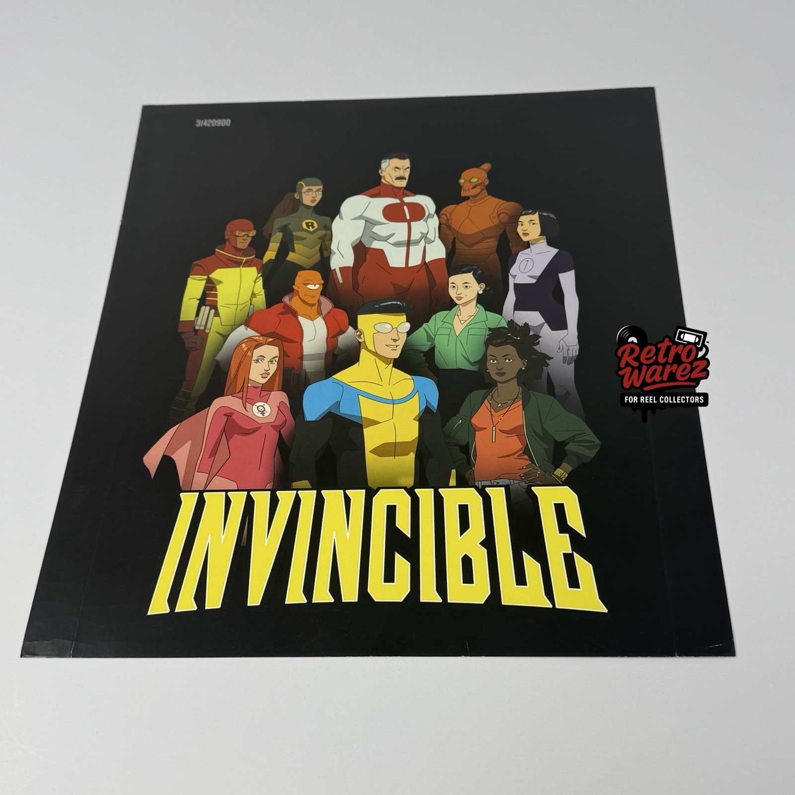Invincible Store T-shirt Display Poster 11×13” Flat AD Cartoon Promo Comedy TV
