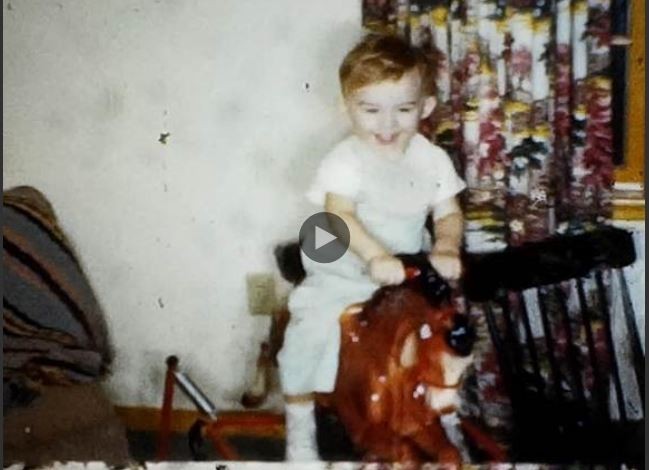 Old 8mm Film Video Home Movie Reel GALION OHIO Swank Family Xmas Rocking Horse