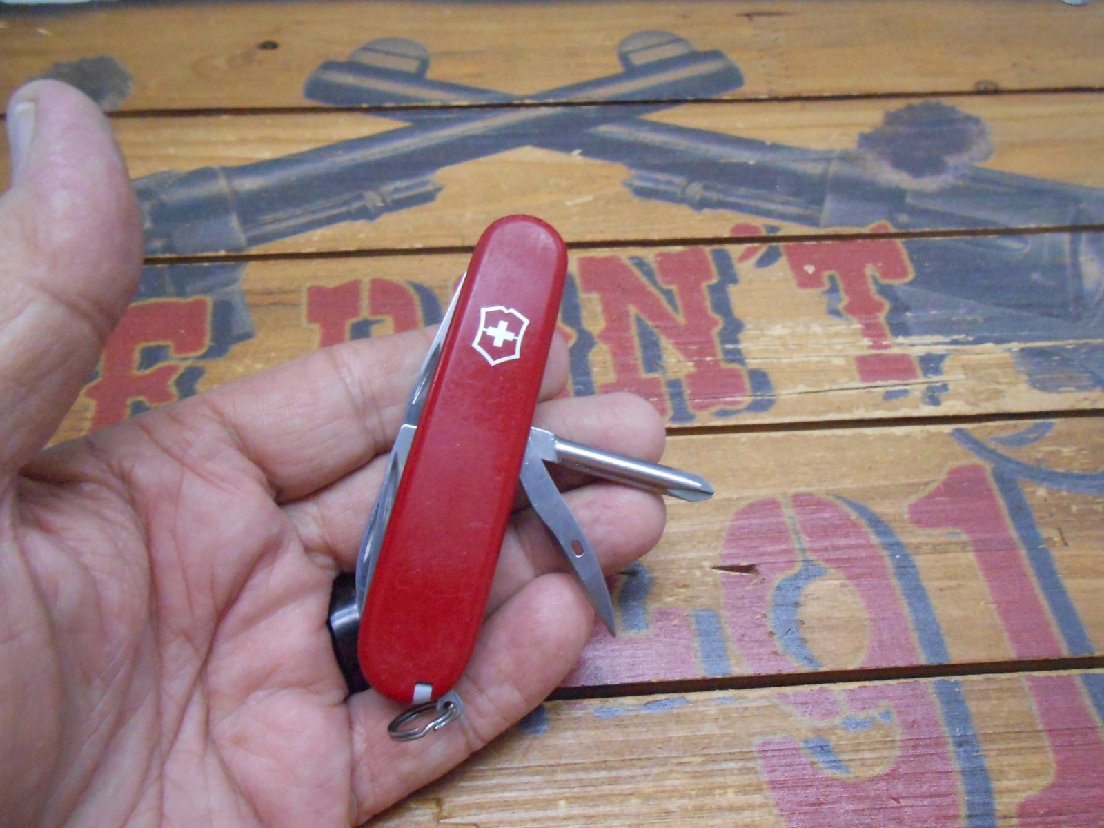Victorinox Tinker Swiss Army Knife 91mm Red