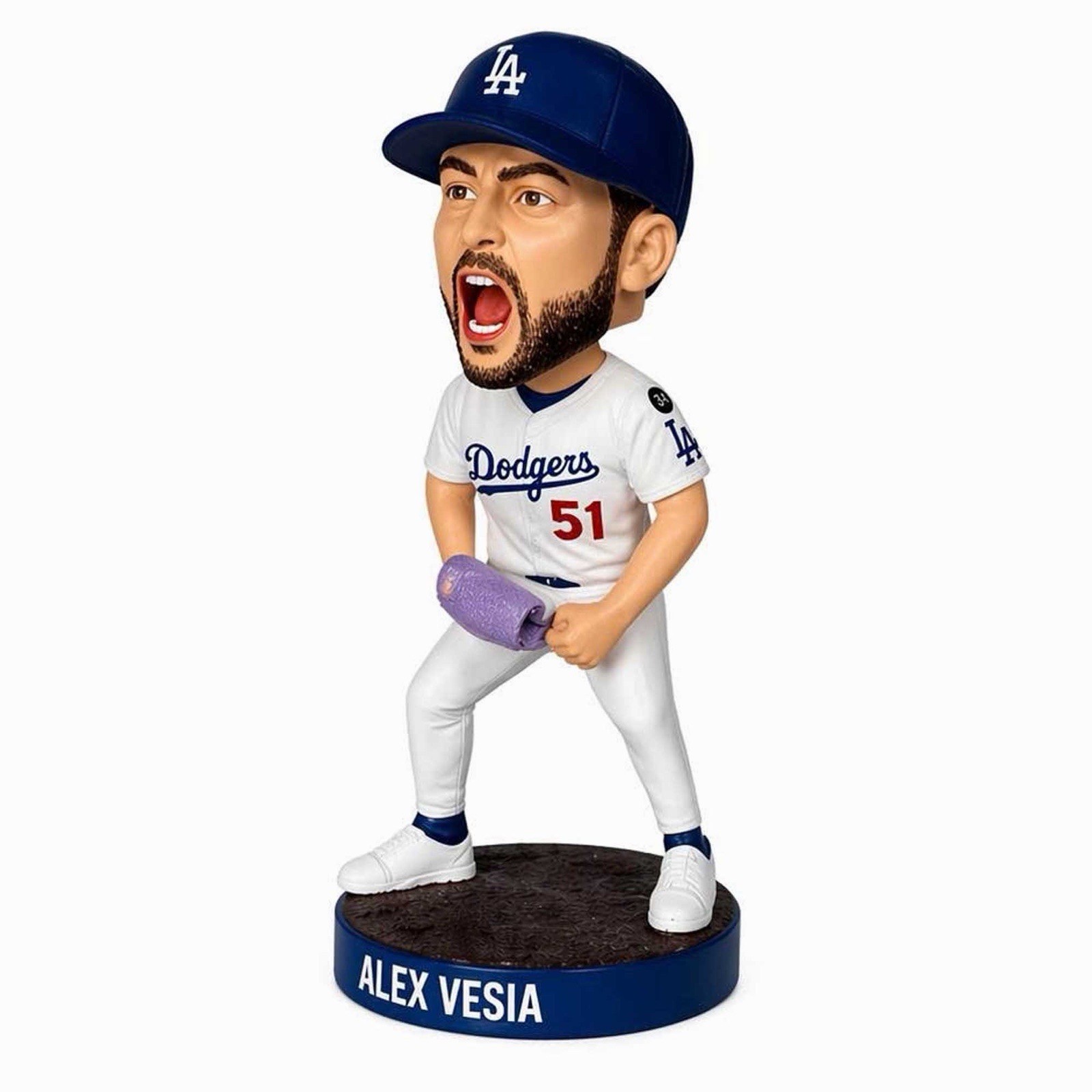 Alex Vesia Los Angeles Dodgers Bobblehead MLB Baseball