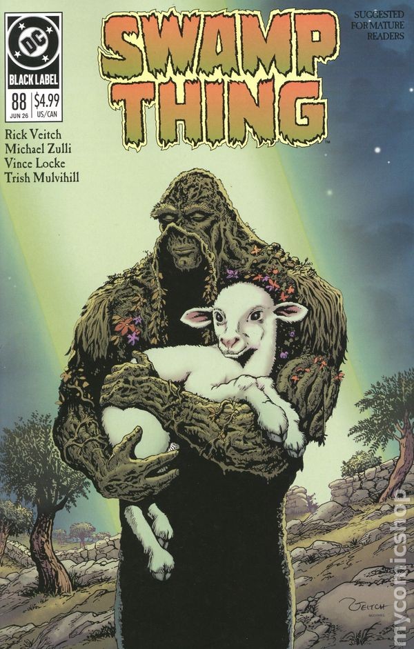 Swamp Thing 1989 #88A NM 2026 Stock Image