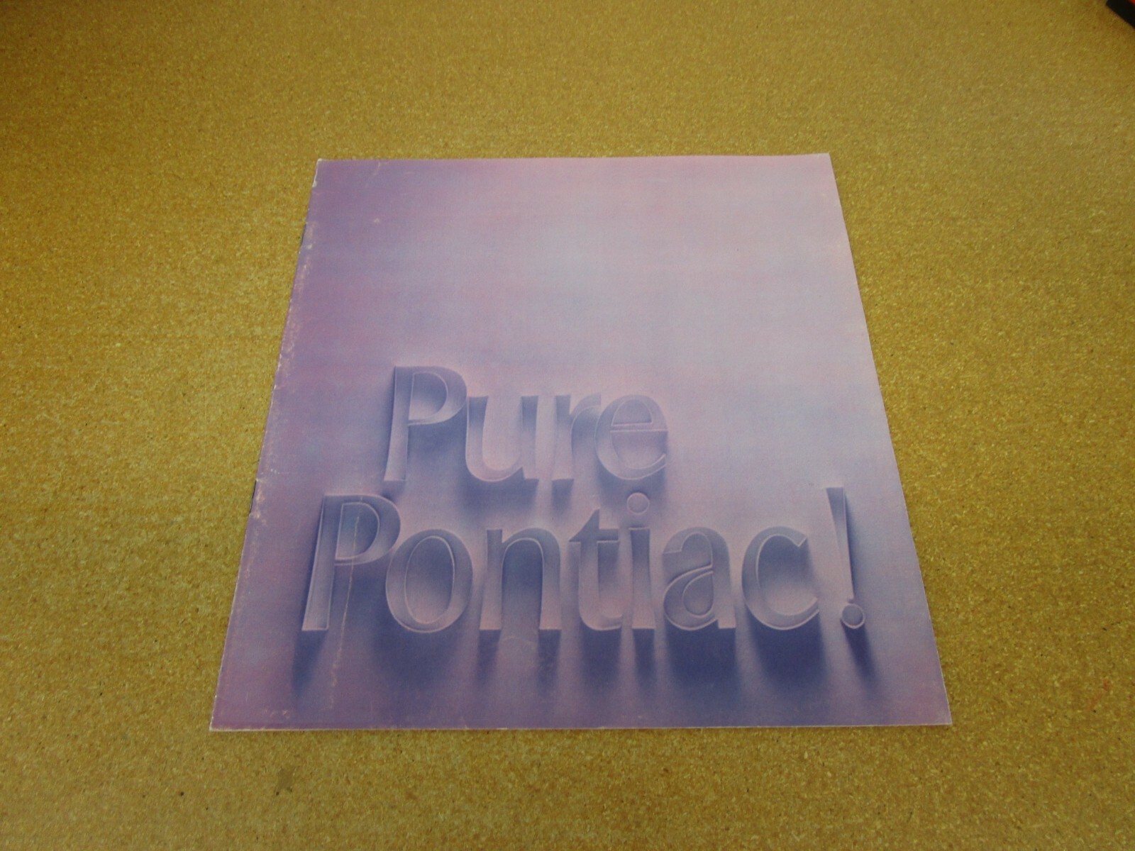 1971 Pontiac Full Line Grand Prix Firebird GTO Lemans sales brochure literature
