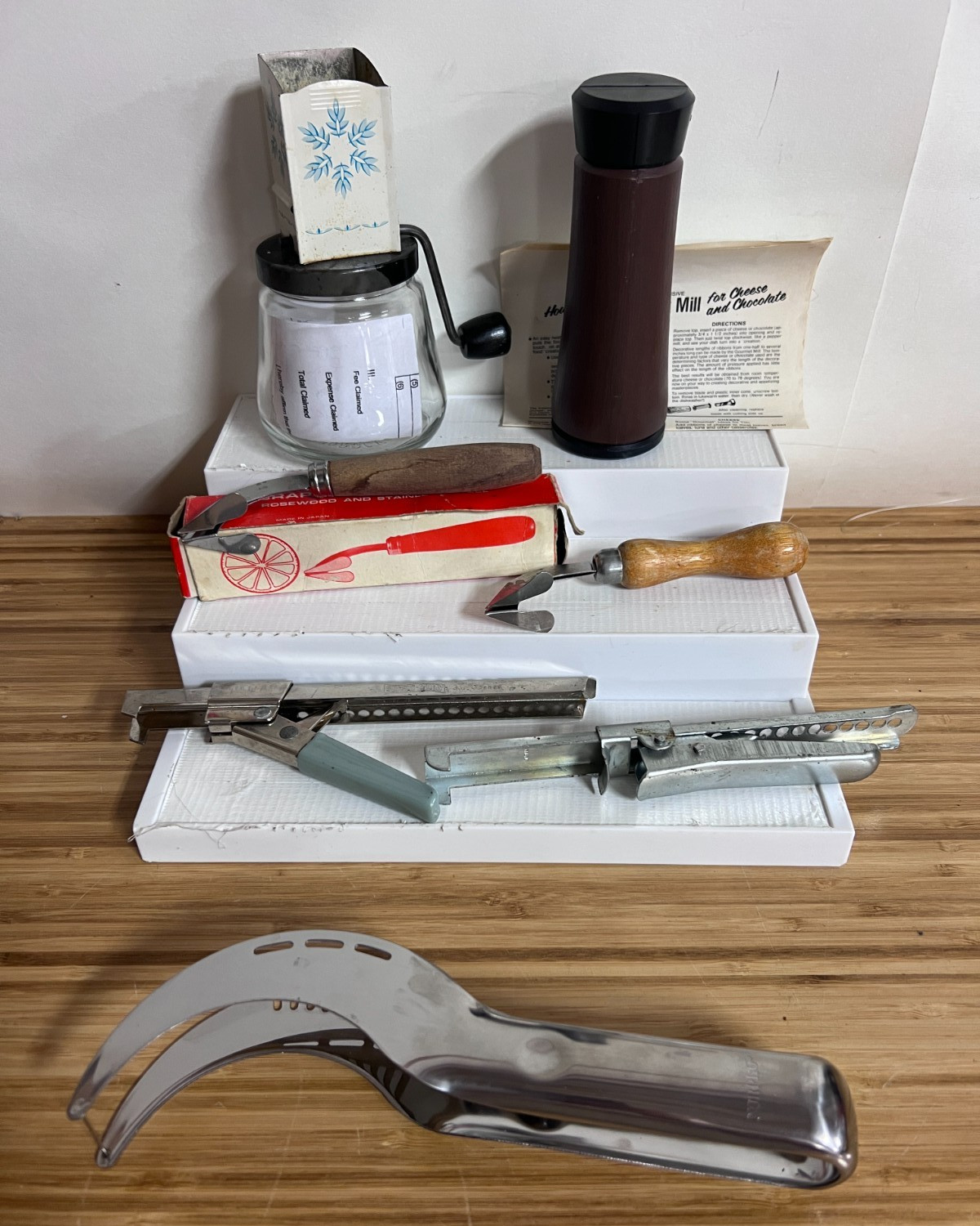 Vintage Kitchen lot for cutting – twisting – slicing and chopping