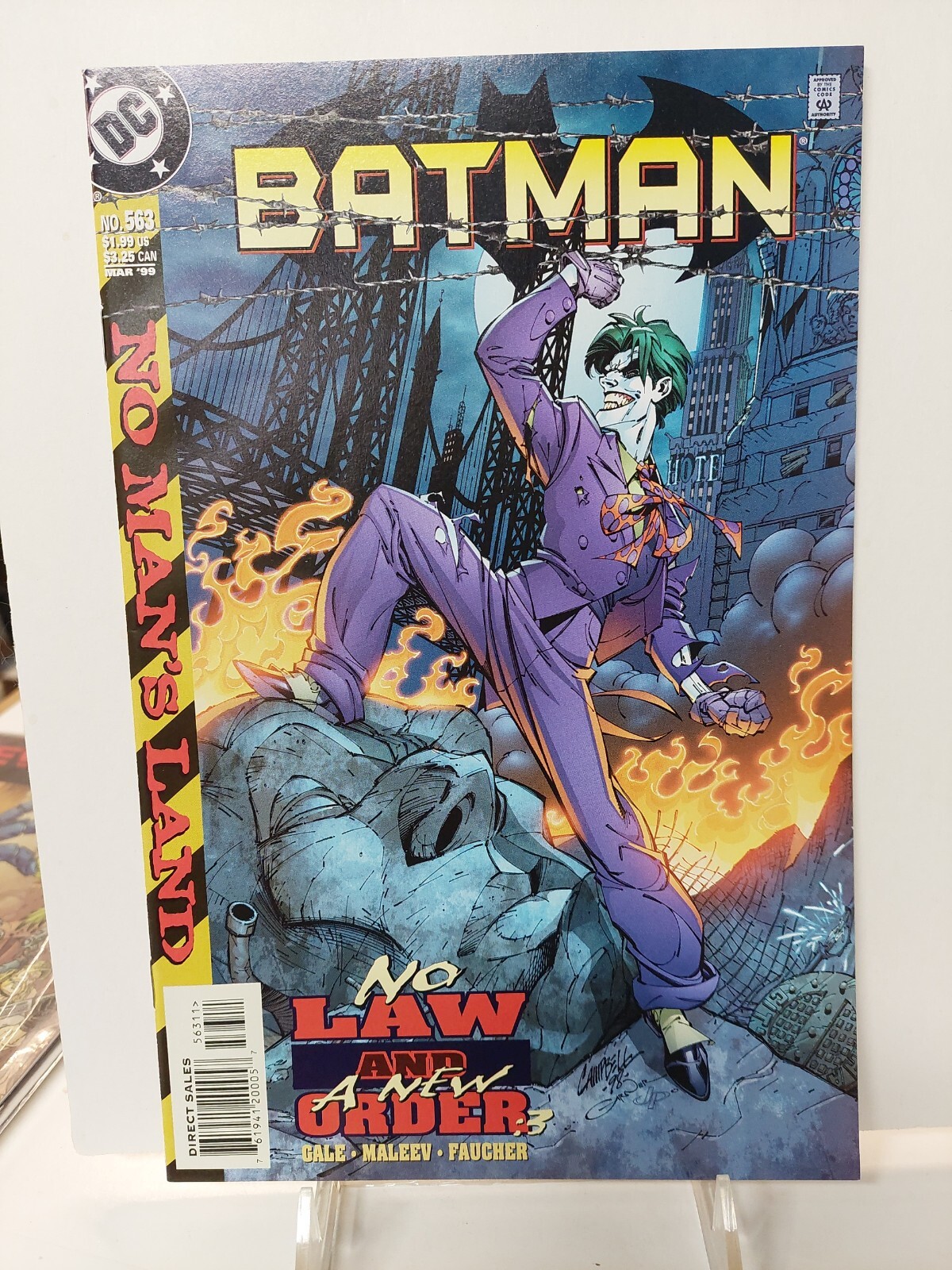 Batman #563 DC Comics 1999 Joker Cover (F394)