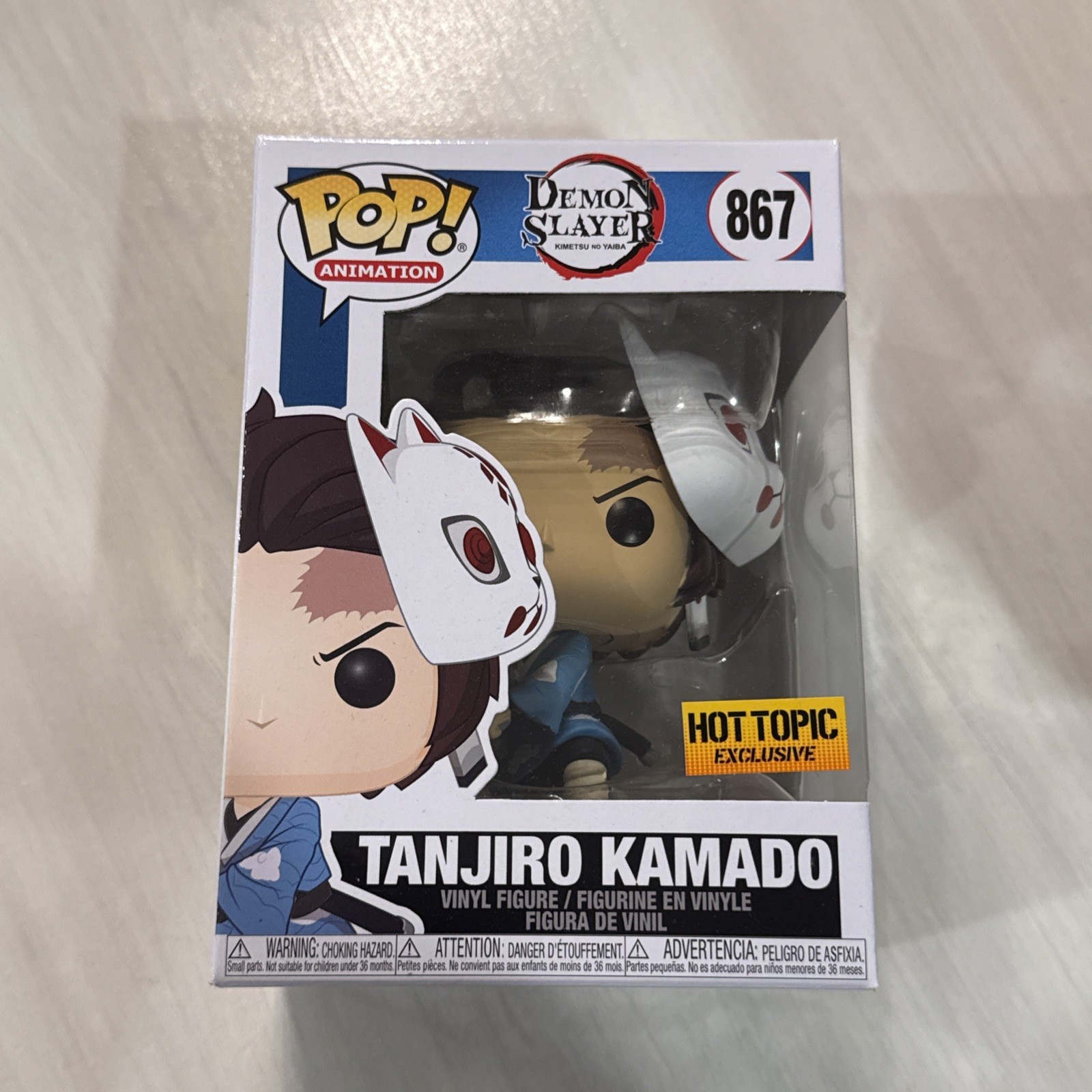 Tanjiro Kamado Demon Slayer Funko Pop! 867 Hot Topic